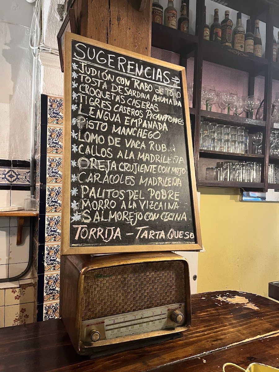 Menu Taberna La Elisa L Restaurante Comida Espanola Madrid-5